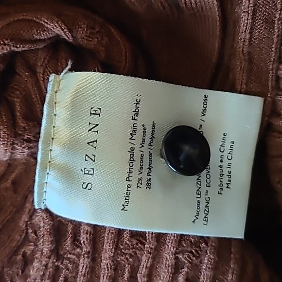 Nwt! Sezane Charlie Midi dress hazelnut - Picture 11 of 13